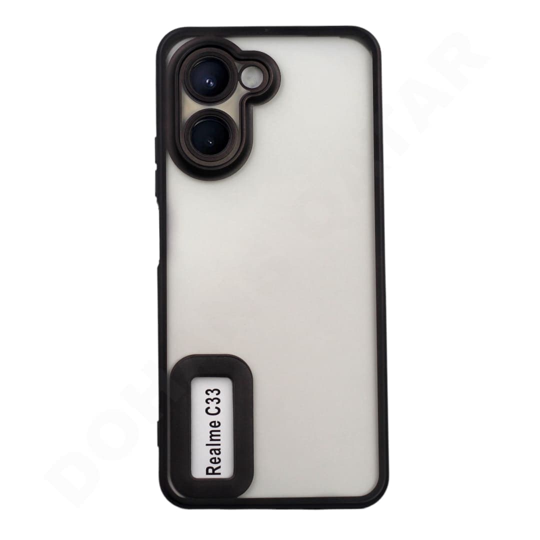 Realme C33 Matte Silicone Cover & Case - Mobile Phone Cases available at Dohans Qatar