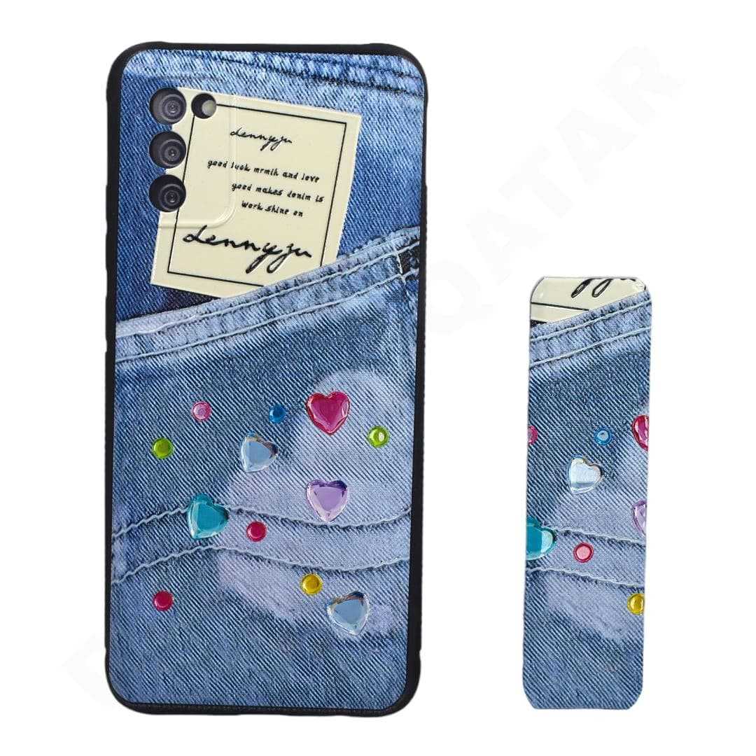 Dohans Mobile Phone Cases Samsung Galaxy A02S Print Strap Cover & Case