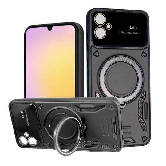 Samsung Galaxy A04E Lens Protective Hard Ring Cover & Case - Mobile Phone Cases available at Dohans Qatar
