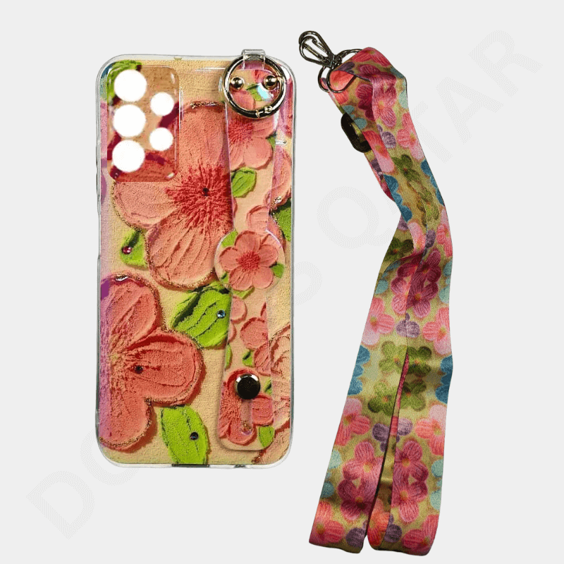 Dohans Mobile Phone Cases Samsung Galaxy A13 Painting Lanyard Cover & Case