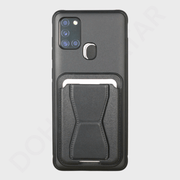 Samsung Galaxy A21S Card Holder Magnetic Cover & Case - Mobile Phone Cases available at Dohans Qatar
