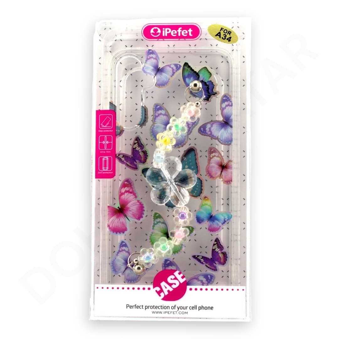 Samsung Galaxy A34 5G Fancy Hand Strap Cover & Case - Mobile Phone Cases available at Dohans Qatar