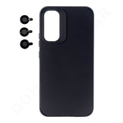 Samsung Galaxy A34 5G Silicone With Lens Protector Cover & Case Dohans