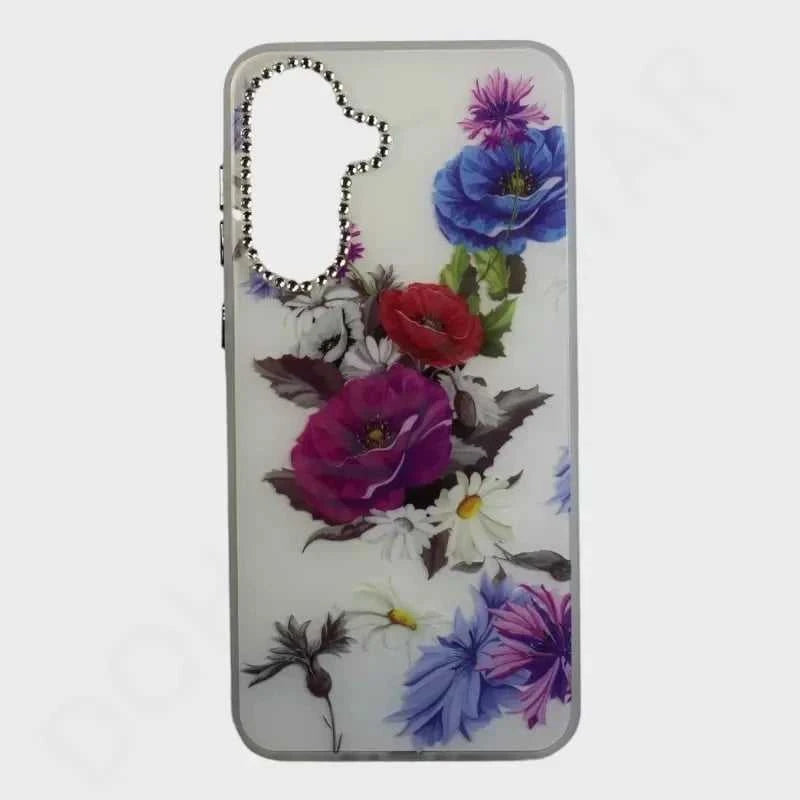 Samsung Galaxy A56 5G Flower Fancy Cover & Case - Mobile Phone Cases available at Dohans Qatar