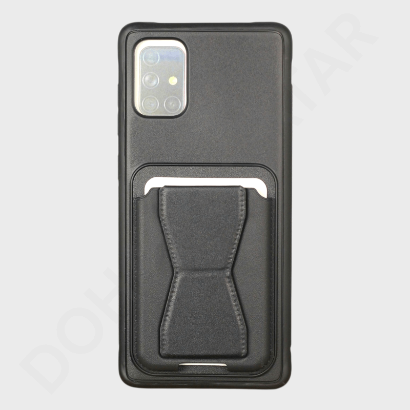 Samsung Galaxy A71 4G Card Holder Magnetic Cover & Case - Mobile Phone Cases available at Dohans Qatar