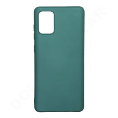 Dohans Mobile Phone Cases Samsung Galaxy A71 4G Green Silicone Cover & Cases for Samsung Galaxy A Series Models