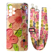 Samsung Galaxy A72 4G Painting Lanyard Cover & Case - Mobile Phone Cases available at Dohans Qatar