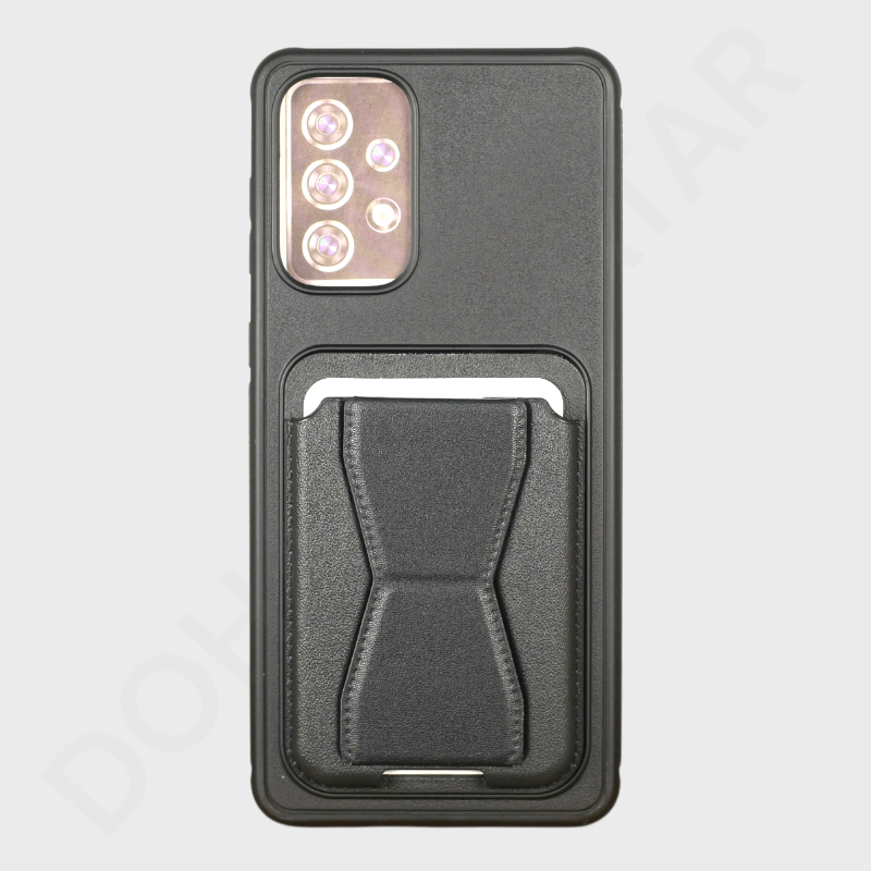 Samsung Galaxy A73 5G Card Holder Magnetic Cover & Case - Mobile Phone Cases available at Dohans Qatar