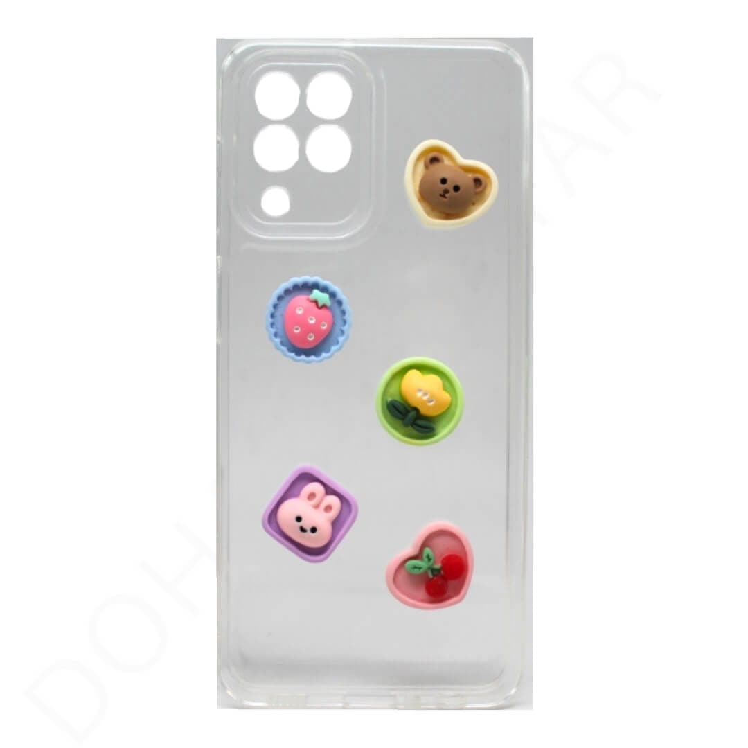 Dohans Mobile Phone Cases Samsung Galaxy M33 5G 3D Sticker Clear Case & Cover