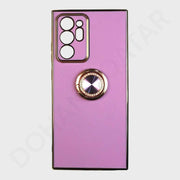 Dohans Mobile Phone Cases Samsung Galaxy Note 20 Ultra Fancy Stone Ring Holder Cover & Case