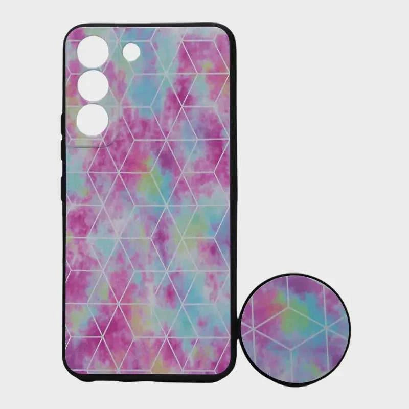 Samsung Galaxy S22 Cloud Pattern Line Cover & Case - Mobile Phone Cases available at Dohans Qatar