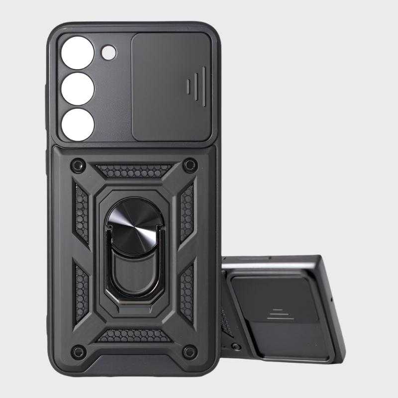 Samsung Galaxy S23 Plus Camera Protection Magnetic Ring Cover & Case - Mobile Phone Cases available at Dohans Qatar