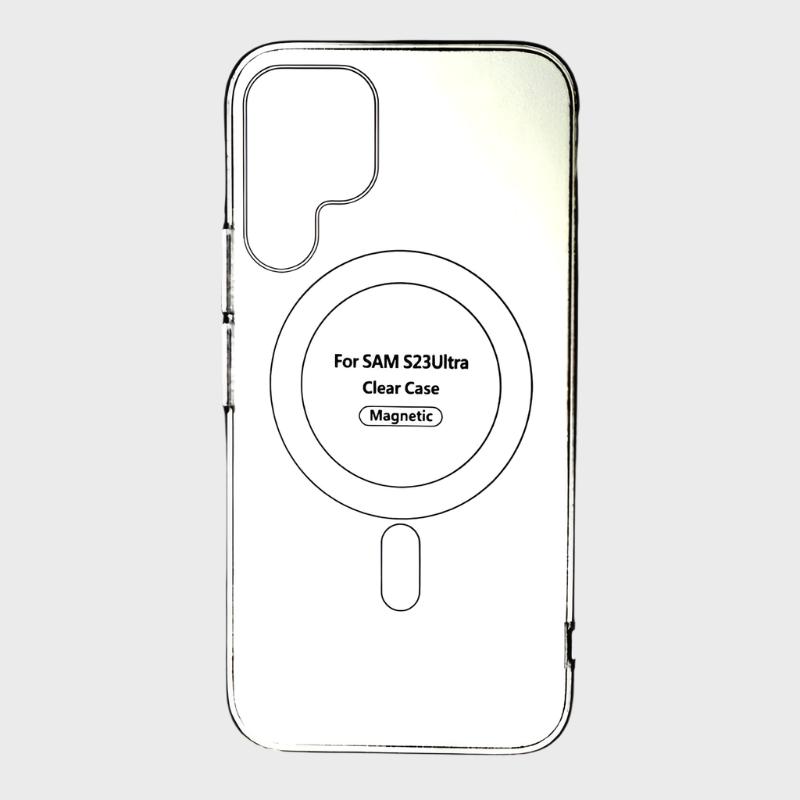 Samsung Galaxy S23 Ultra Magsafe Transparent Cover & Case Dohans