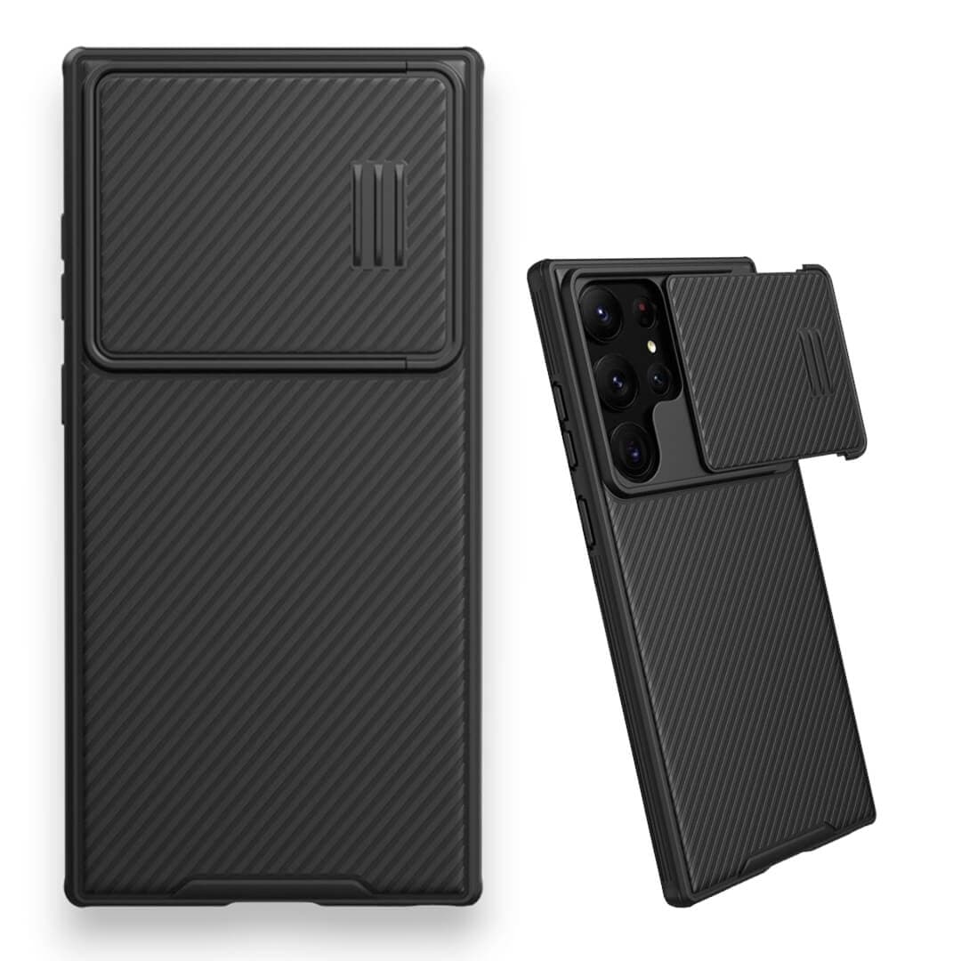 Samsung Galaxy S23 Ultra Nillkin Cam Shield S Cover & Case - Mobile Phone Cases available at Dohans Qatar