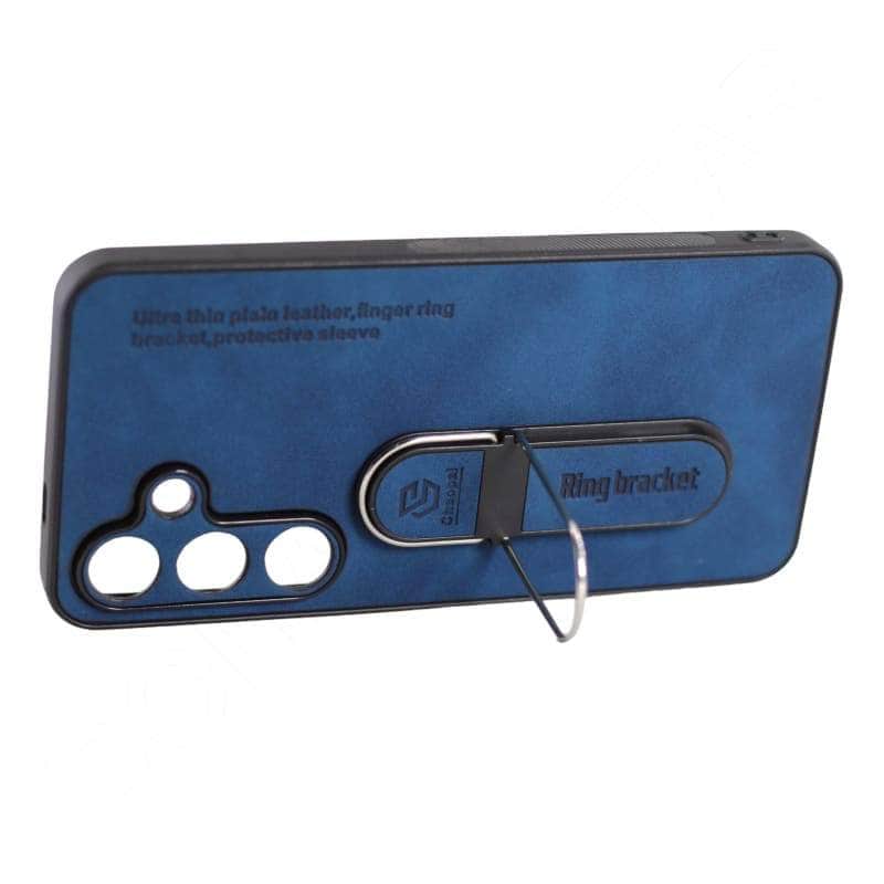 Samsung Galaxy S24 Leather Protective Strap  Cover & Case Dohans