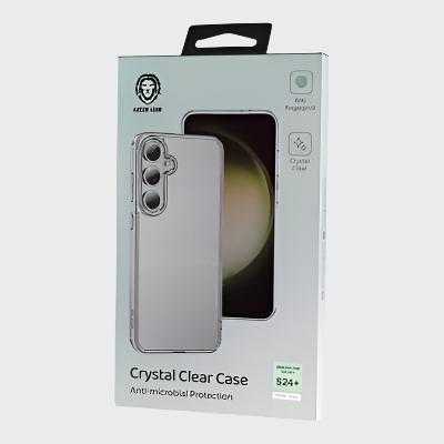 Samsung Galaxy S24 Plus Green Lion Crystal Clear Cover & Case - Mobile Phone Cases available at Dohans Qatar