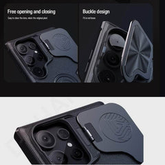 Dohans Mobile Phone Cases Samsung Galaxy S24 Ultra Nillkin CamShield Armor Prop Magnetic Cover & Case