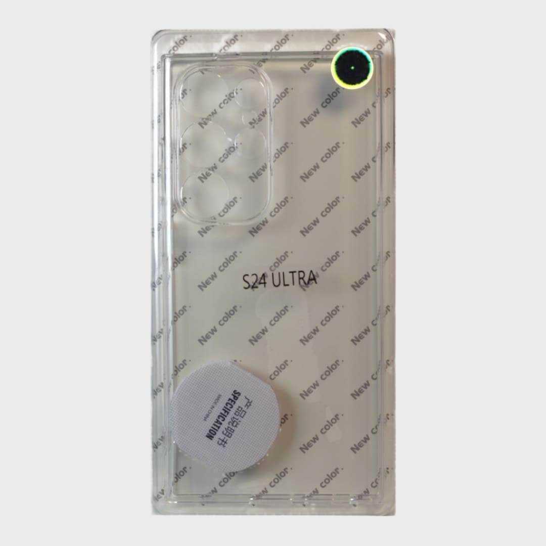 Samsung Galaxy S24 Ultra Transparent Cover & Case - Mobile Phone Cases available at Dohans Qatar