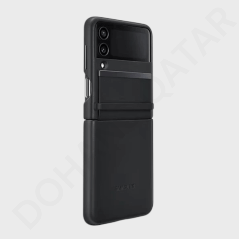 Samsung Galaxy Z Flip 4 Flap Leather Cover & Case - Mobile Phone Cases available at Dohans Qatar