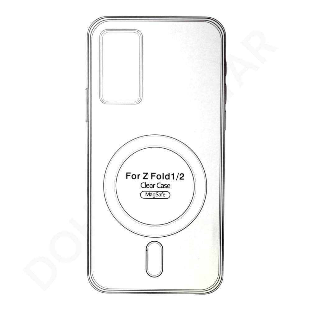 Samsung Galaxy Z Fold 2 Transparent Magsafe Case Cover & Case Dohans