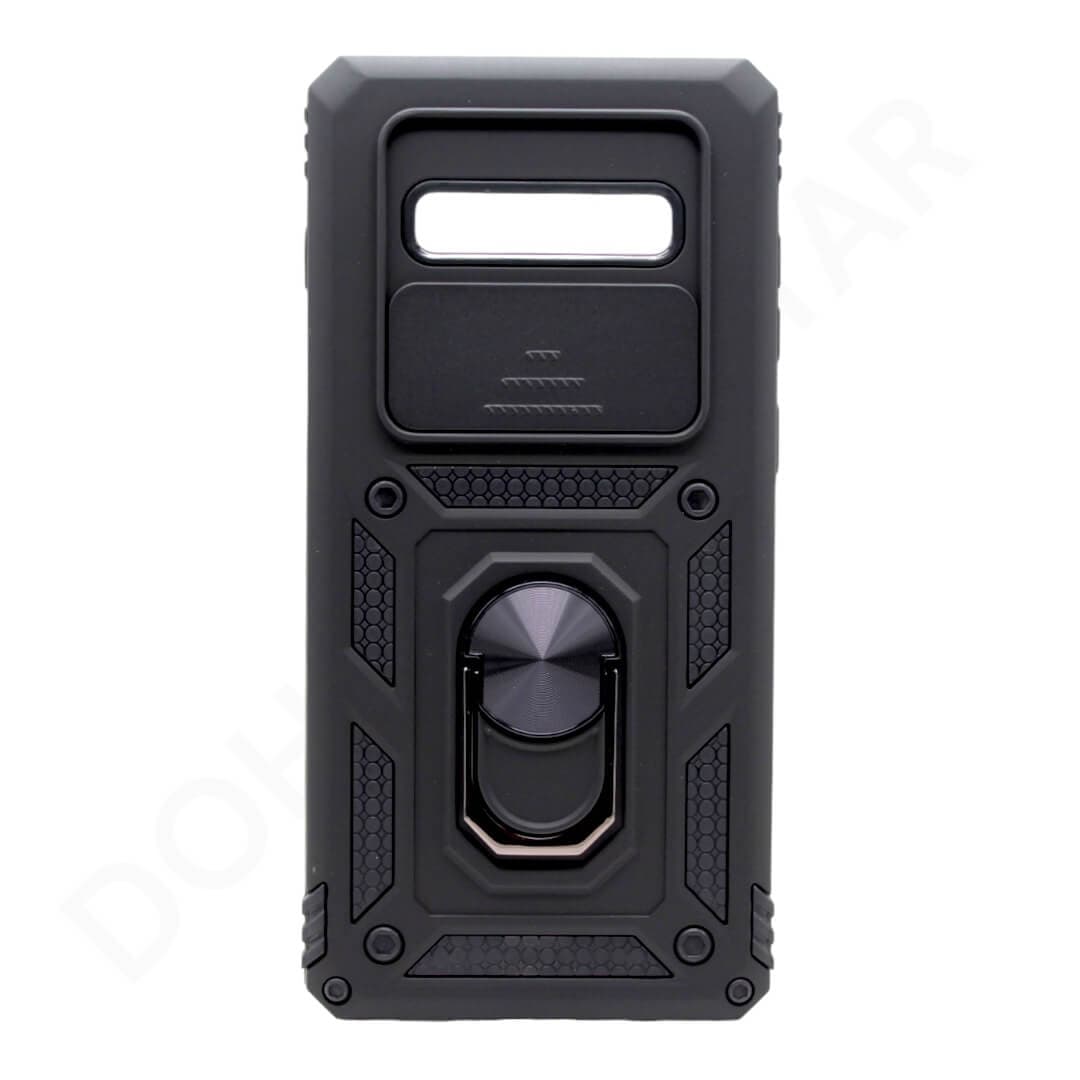 Dohans Mobile Phone Cases SAMSUNG S10 PLUS Protective Black Case With Lens Cover For Samsung Galaxy S Series Models