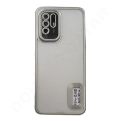 Dohans Mobile Phone Cases Silver Oppo A94 5G/ Oppo F19 Pro Plus/ Reno5 Z Matte Silicone Cover & Case