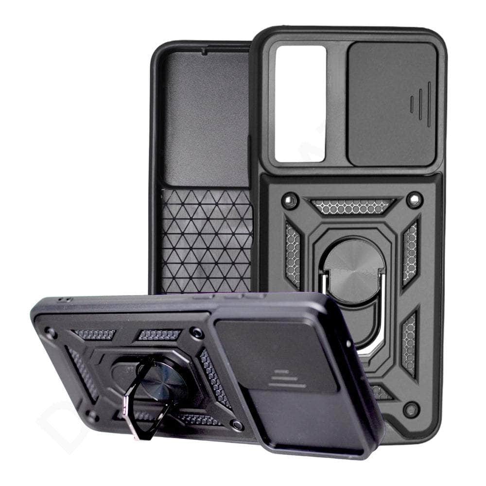 Tecno Pova 4/ Infinix Hot 12/ Hot 20 4G Camera Protection Magnetic Ring Cover & Case Dohans