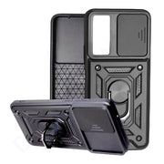 Tecno Pova 4/ Infinix Hot 12/ Hot 20 4G Camera Protection Magnetic Ring Cover & Case - Mobile Phone Cases available at Dohans Qatar