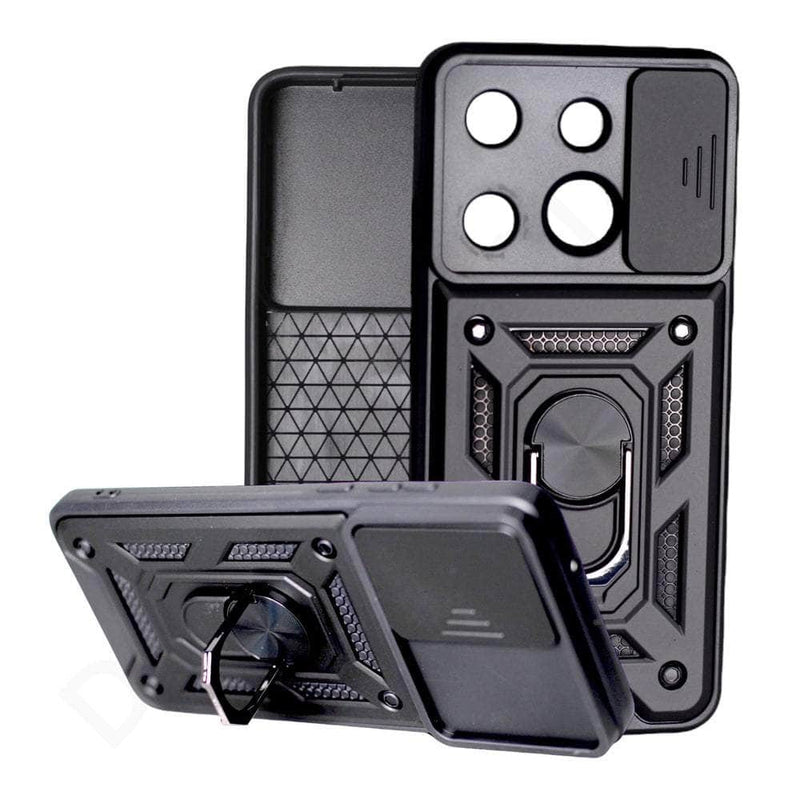 Tecno Spark Go 2023/Pop 7 Pro/Infinix Smart 7 Camera Protection Magnetic Ring Cover & Case Dohans