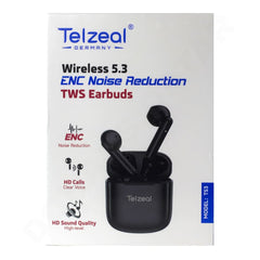 Telzeal Wireless 5.3 Noise Reduction earbuds Earphone Dohans