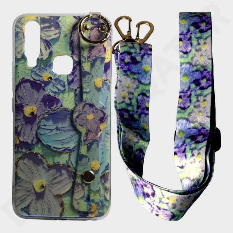 Dohans Mobile Phone Cases Vivo Y11/ Y12/ Y15/ Y17 Painting Lanyard Cover & Case