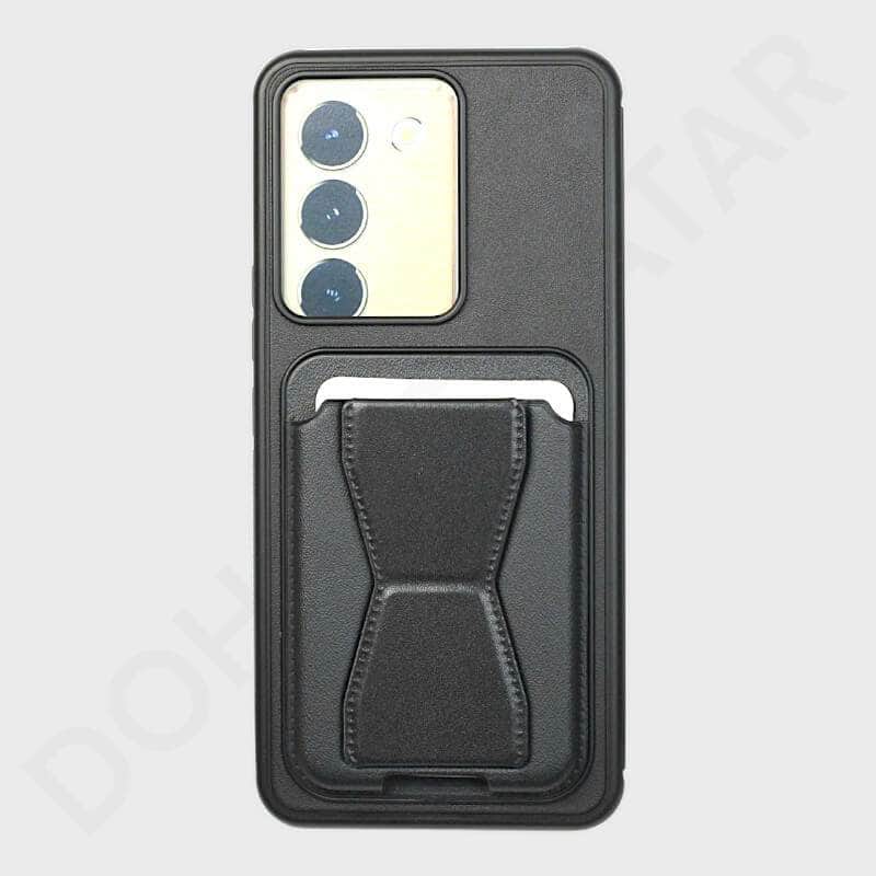 Dohans Mobile Phone Cases Vivo Y200 (India) Card Holder Magnetic Cover & Case