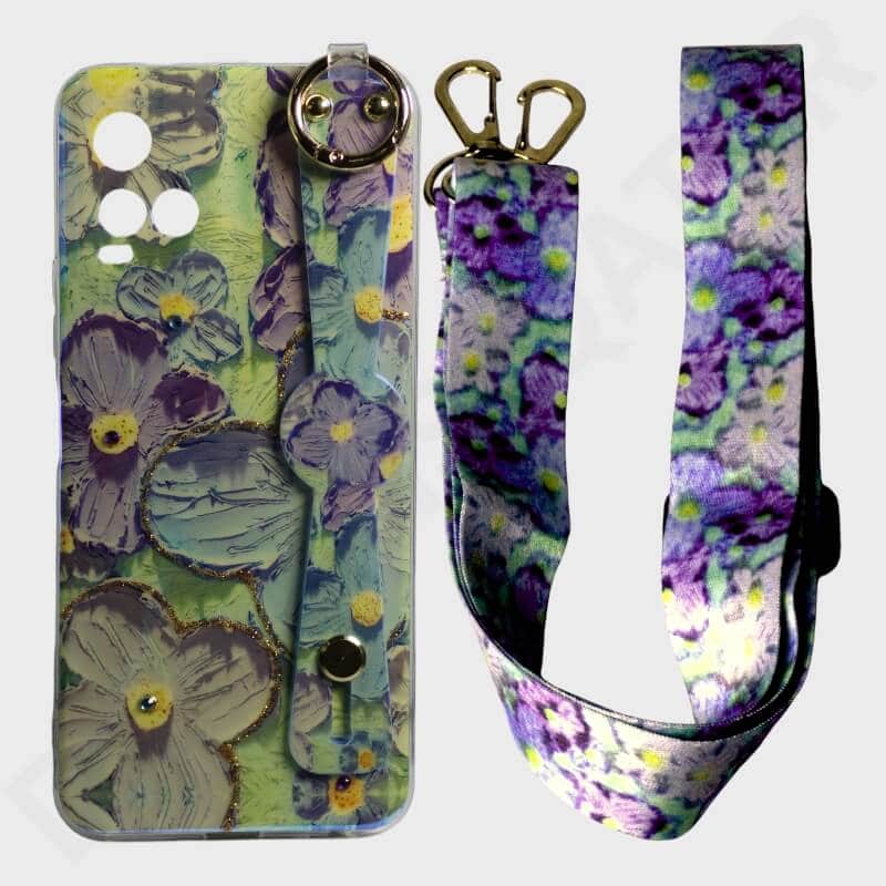 Dohans Mobile Phone Cases Vivo Y21/ Y21S/ Y21T/ Y33S Painting Lanyard Cover & Case