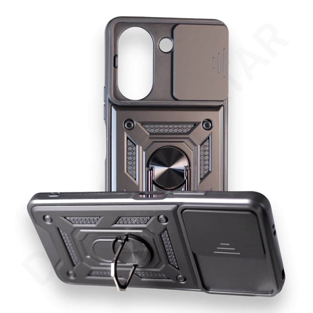 Vivo Y36 4G/5G Camera Protective Magnetic Ring Cover & Case - Mobile Phone Cases available at Dohans Qatar