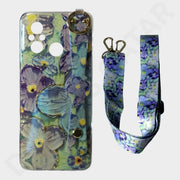 Dohans Mobile Phone Cases Xiaomi Redmi 12C Painting Lanyard Cover & Case