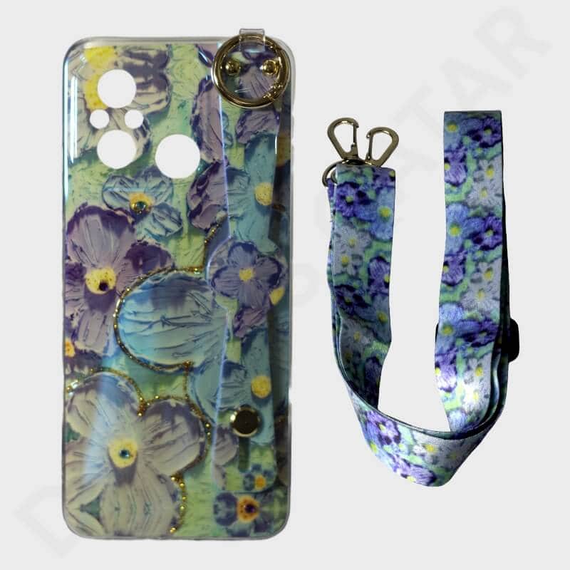 Dohans Mobile Phone Cases Xiaomi Redmi 12C Painting Lanyard Cover & Case