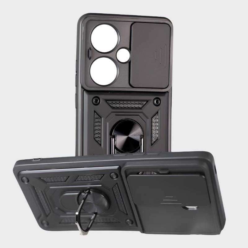 Xiaomi Redmi Note 12 Pro Plus Camera Protection Magnetic Ring Cover & Case - Mobile Phone Cases available at Dohans Qatar