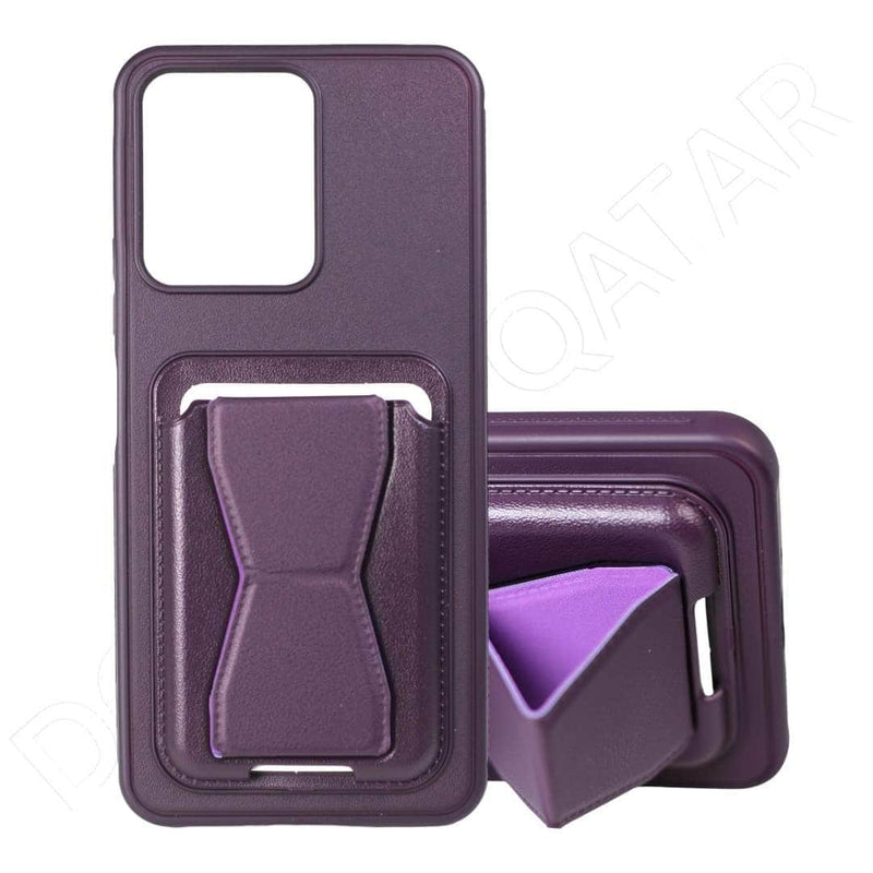 Dohans Mobile Phone Cases Xiaomi Redmi Note 13 4G Card Holder Stand Case Cover & Case