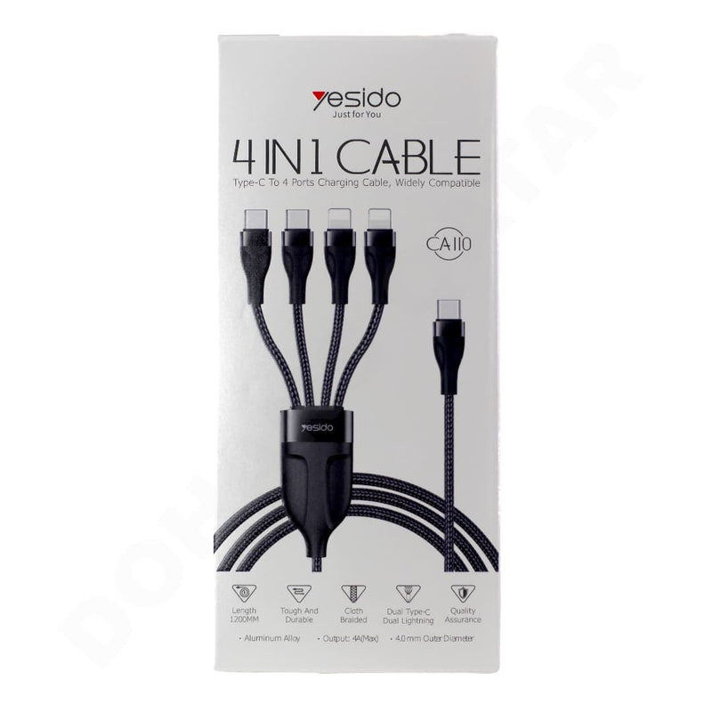 Yesido 4 In 1 Cable Accessories Dohans