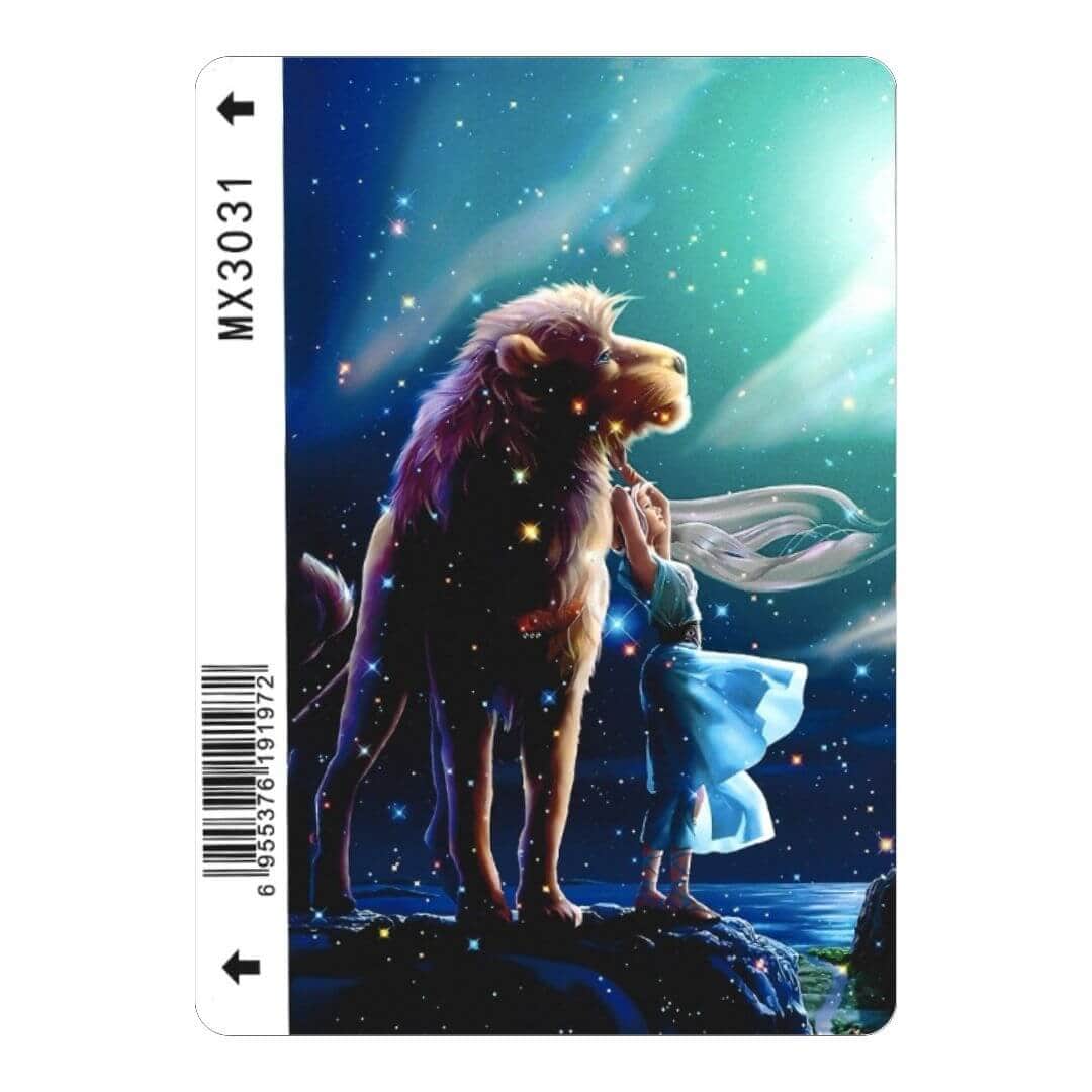 Girl Printed Mobile Skin Sticker Dohans