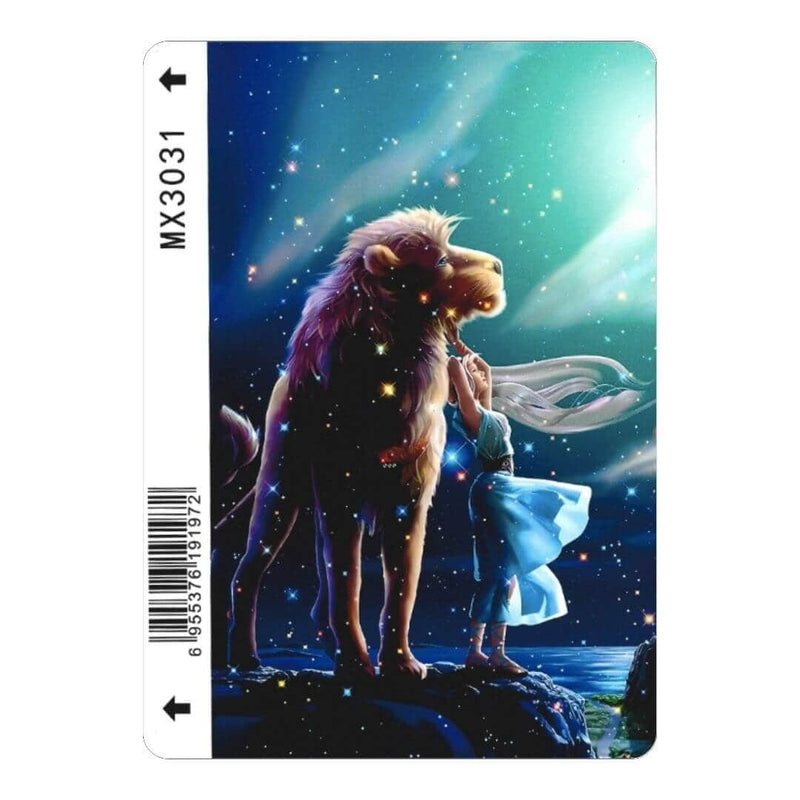 Girl Printed Mobile Skin Sticker Dohans