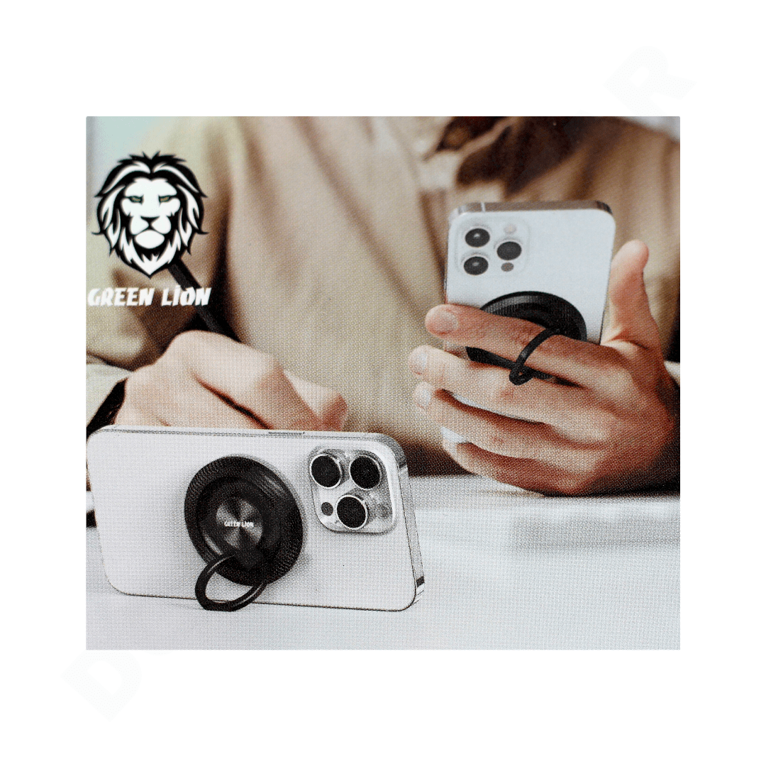 Green Lion Snap Grip Magsafe Holder - Other Accessories available at Dohans Qatar