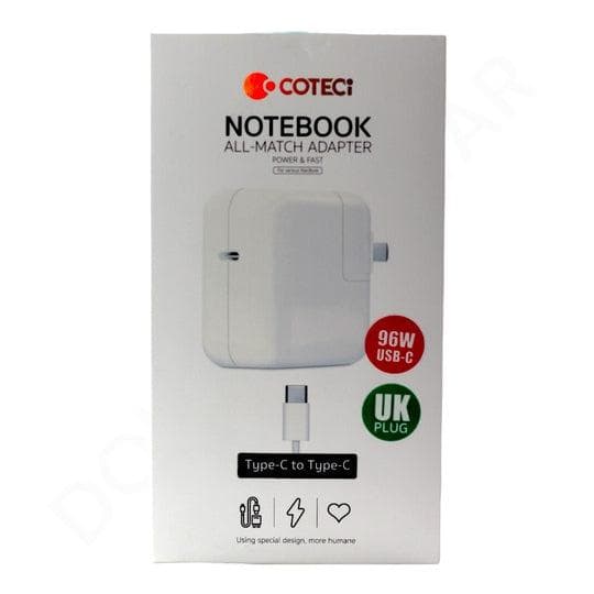 Coteci Notebook All Match Adapter Type-C to Type-C - Adapters available at Dohans Qatar
