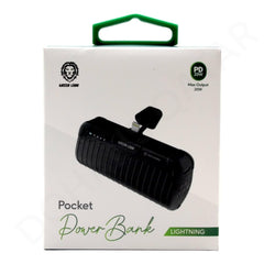Dohans Power Adapter & Charger Accessories Green Lion Lightning Pocket Powerbank PD 5000 mAh