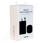 Samsung Trio Universal 65W PD Power Type-C & USB-A Adapter - Adapters available at Dohans Qatar