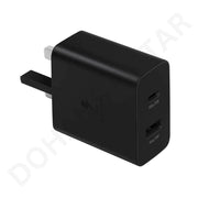 Samsung USB-A & Type-C 35W PD Power Adapter Duo Charger - Adapters available at Dohans Qatar