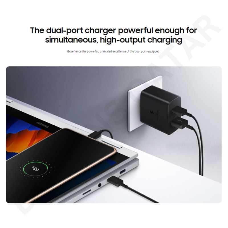 Samsung USB-C,A 35W PD Power Adapter Duo Charger Dohans
