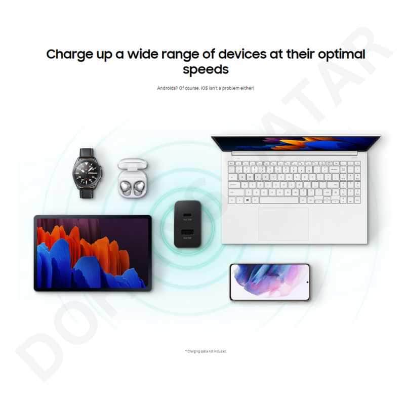 Samsung USB-C,A 35W PD Power Adapter Duo Charger Dohans