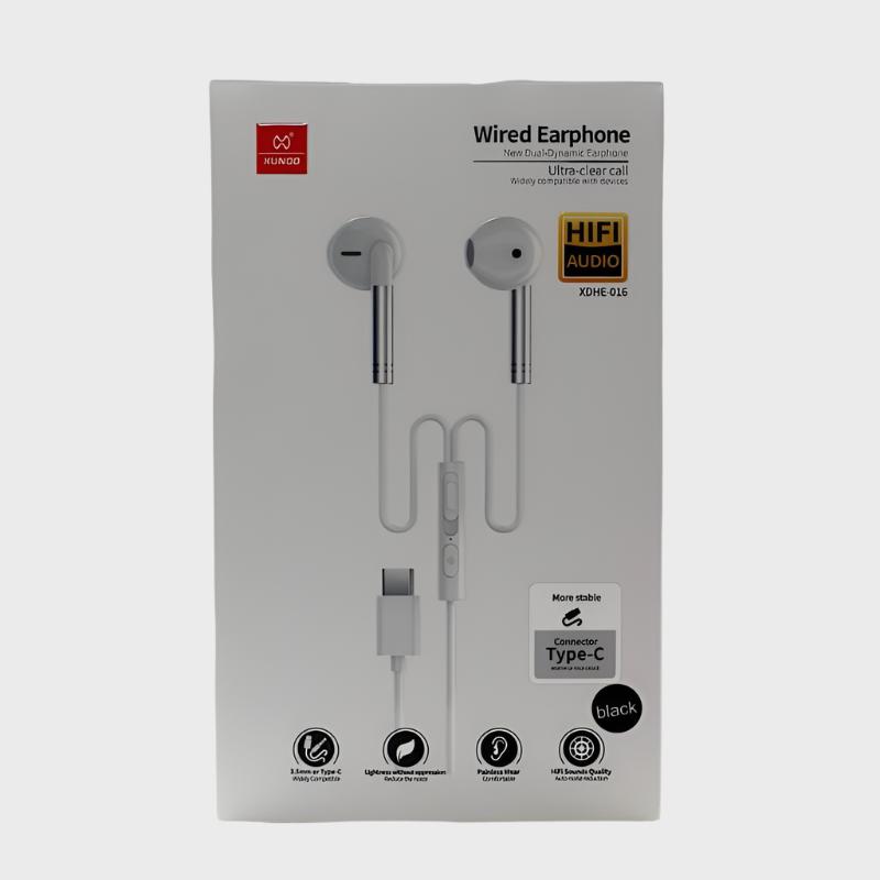 Xundd TypeC Wired Earphone Dohans Qatar Mobile Accessories
