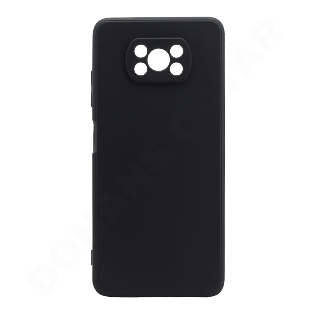 Dohans Qatar Mobile Accessories Mobile Phone Cases Black Xiaomi Poco X3 / X3 Pro/ NFC Silicone Cover & Case